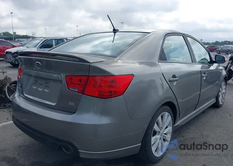 2010 Kia Forte Sx из США, поврежденный, VIN KNAFW4A39A5244417